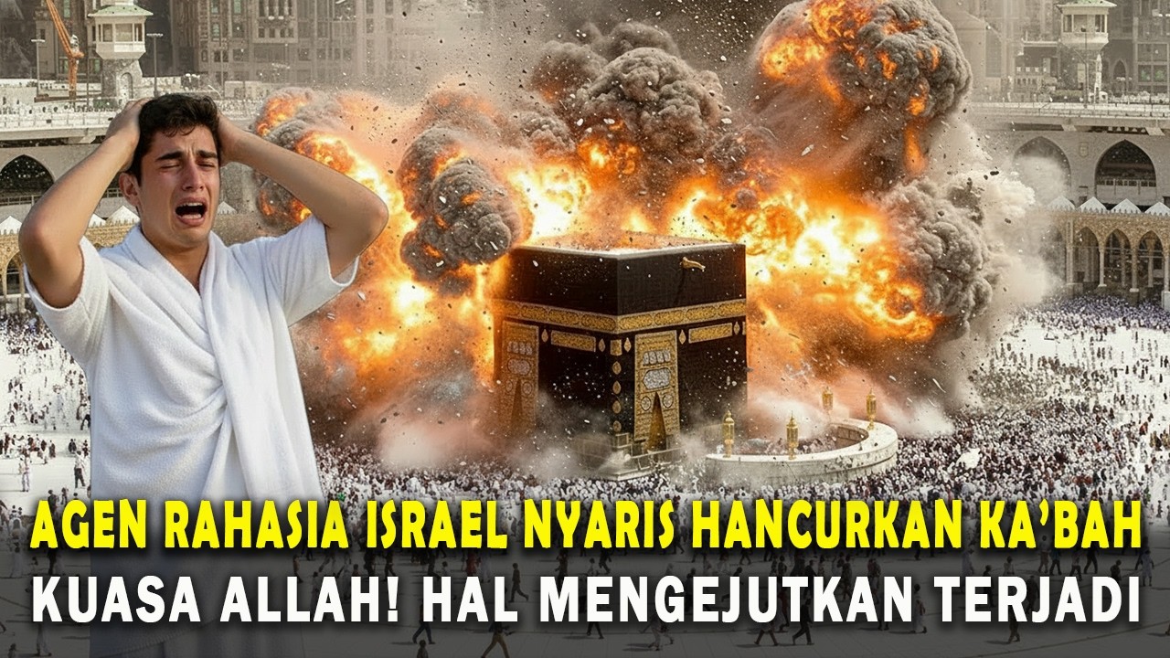 GEGER❗ AGEN RAHASIA ISRAEL HAMPIR HANCURKAN KA'BAH, SEKETIKA ALLAH TUNJUKKAN KUASANYA