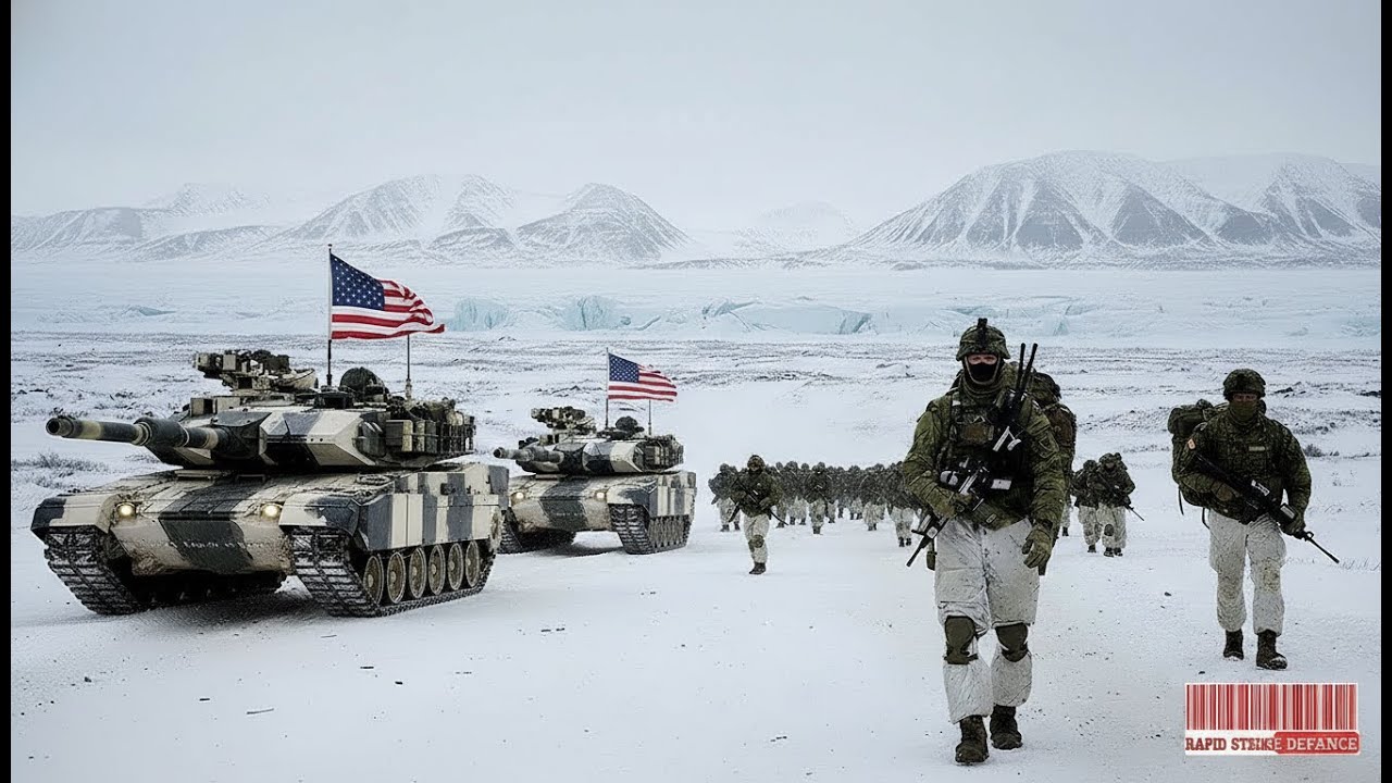 Denmark Shocked! Thousands of US Marines Arrive in Greenland and the Arctic - Danish Troops on Alert