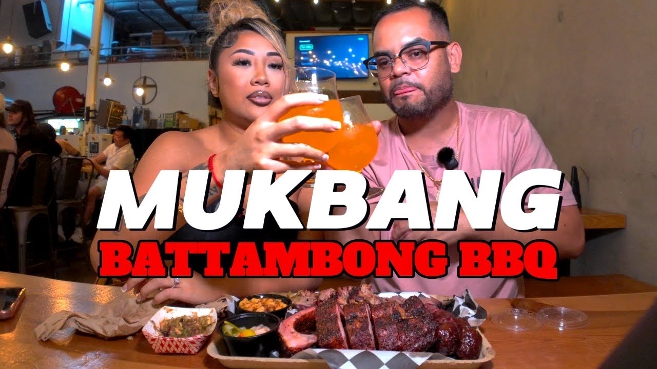 Battambong BBQ Mukbang & Yap with BellyBelle #longbeachca #khmerfood #mukbang