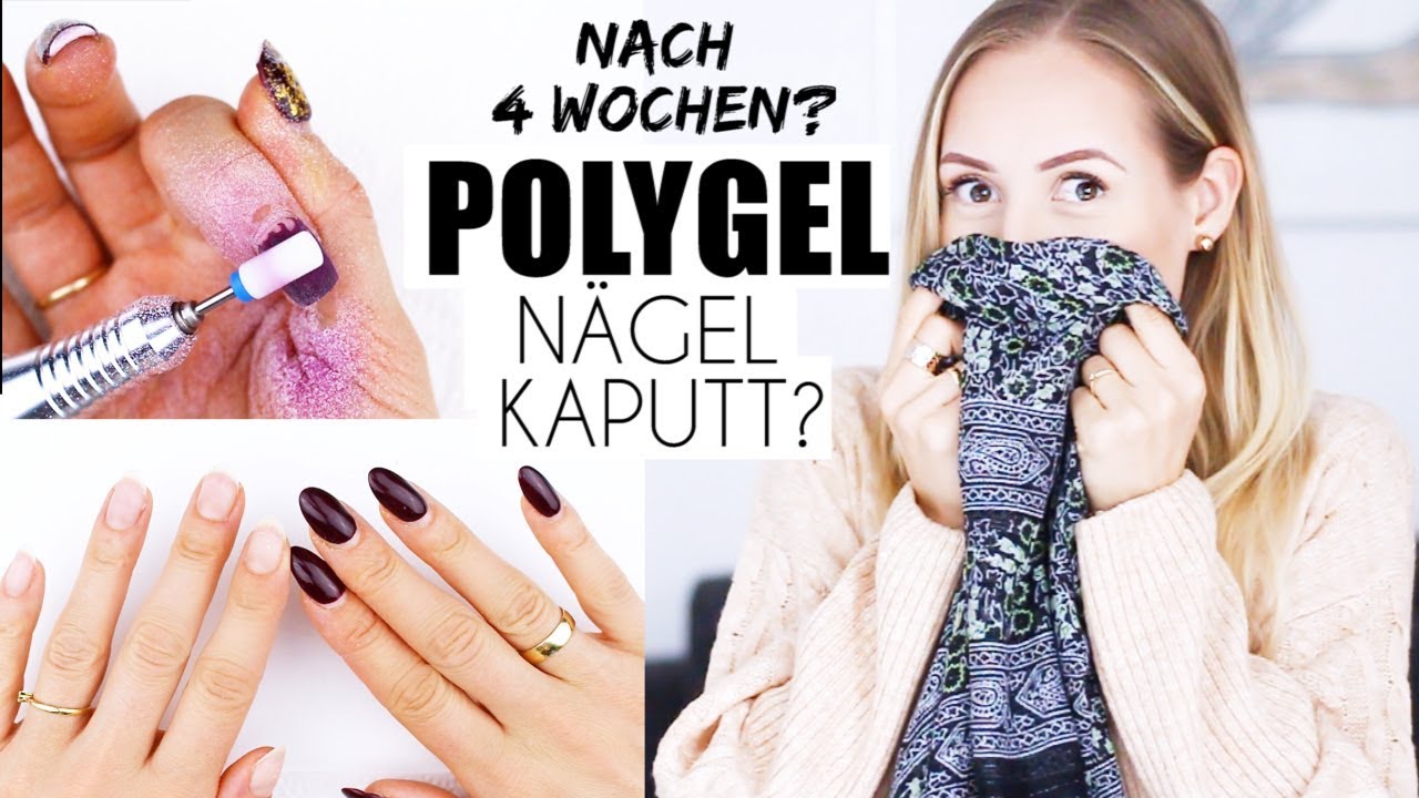 POLYGEL entfernen mit und ohne Fräse | Nails »Lalalunia«