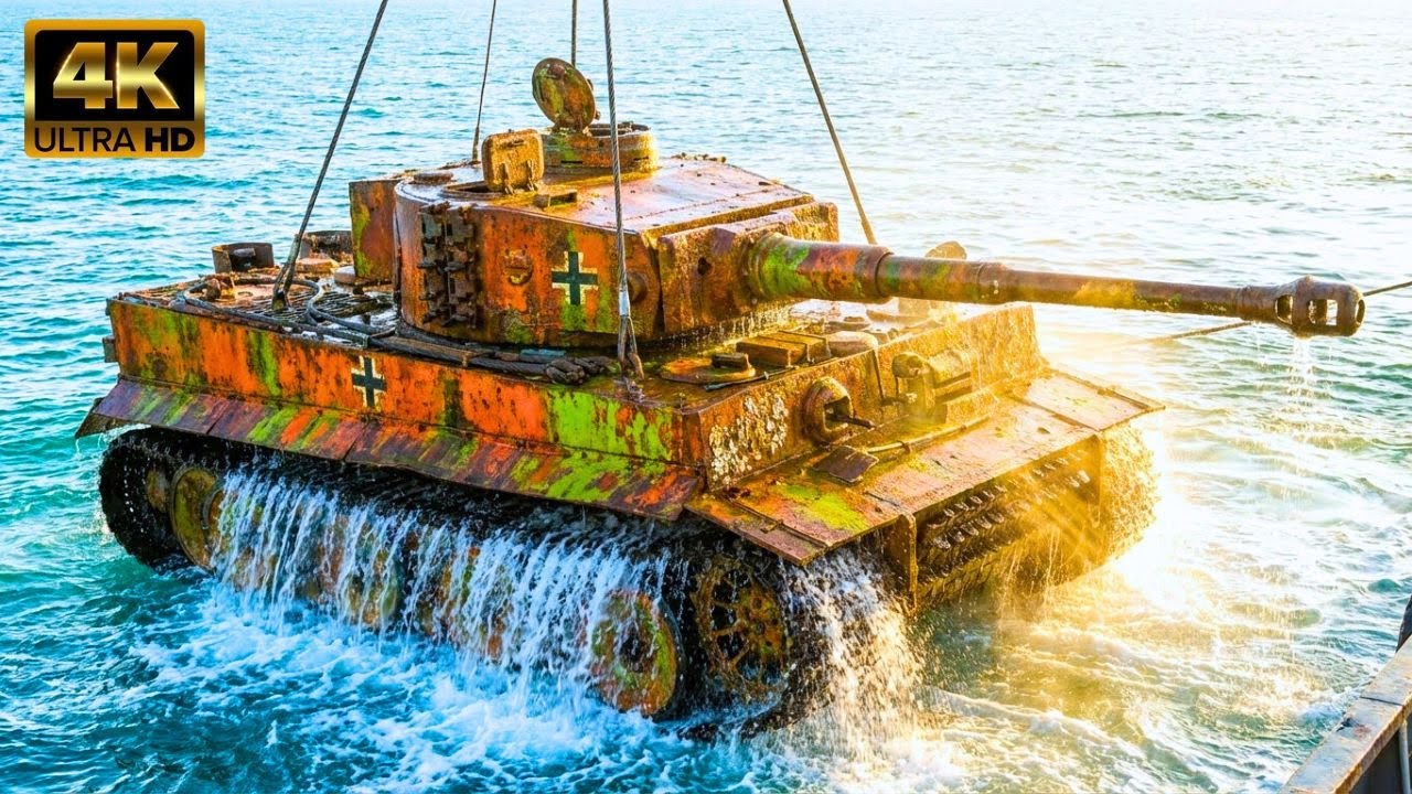 RESTORATION OF THE 57-TON TIGER I PANZER AFTER 80 YEARS AT SEA—FROM SCRAP TO THE LEGENDARY WORLD WAR