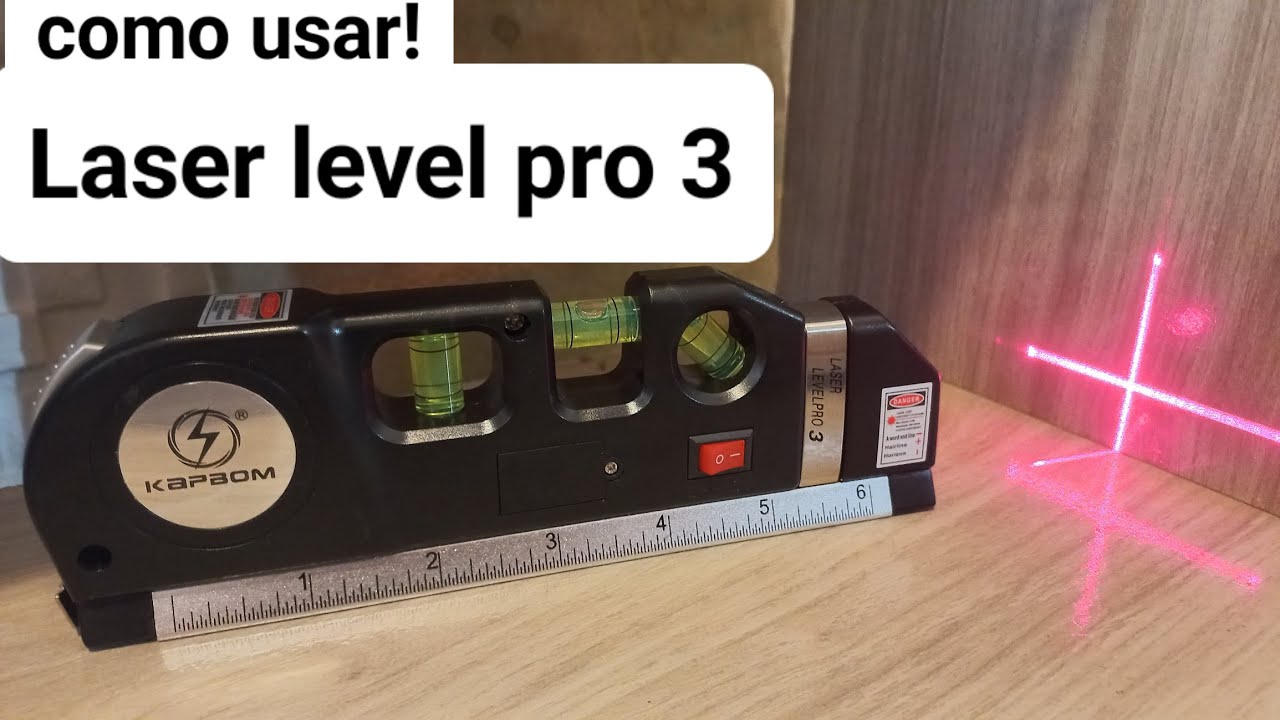 NÍVEL A LASER LEVEL PRO 3 ,CUSTA 24 REAIS E É BOM DEMAIS,CONFIRA!! @mercadolivreoficial