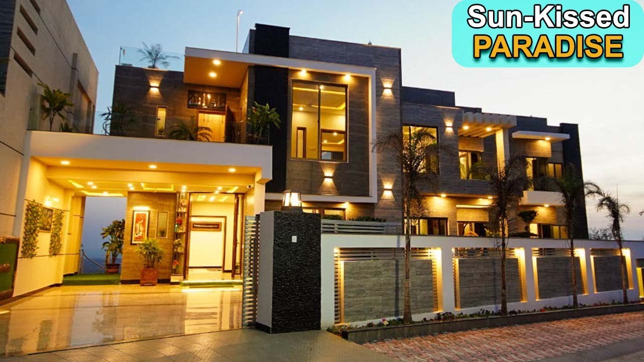 1 Kanal Earthquake Proof Sun Kissed House for Sale in Mirpur Azad Kashmir | Basement | Top Height