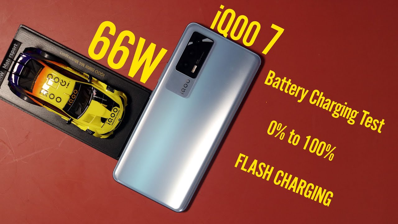 iQOO 7 Battery Charging Time Test 🔥 This phone charges super fast ⚡ 4440mAh | 66W FlashCharge