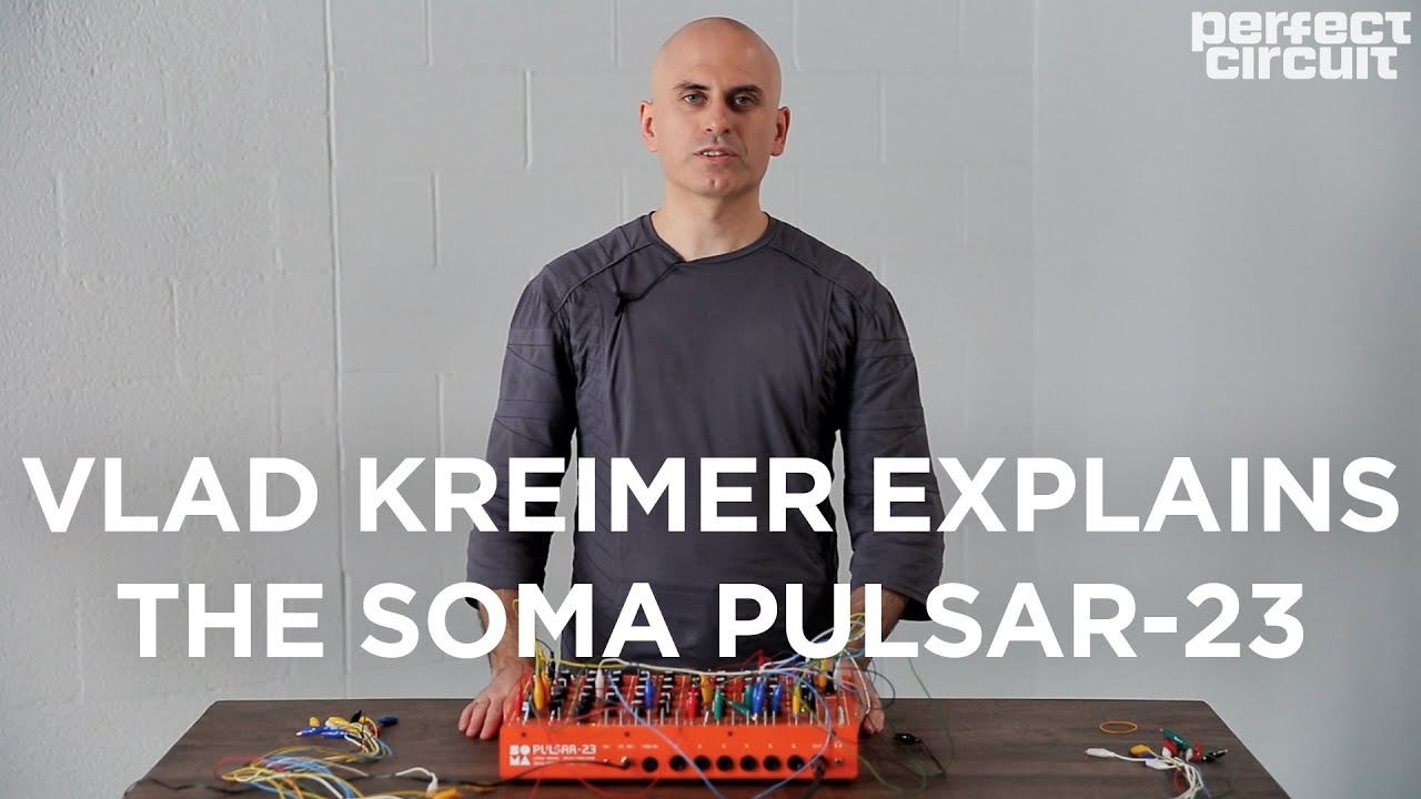 Vlad Kreimer Explains The SOMA Laboratory Pulsar-23 Drum Machine