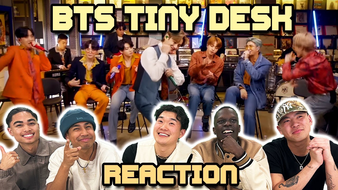 OUR FIRST TIME WATCHING BTS: Tiny Desk (Home) Concert