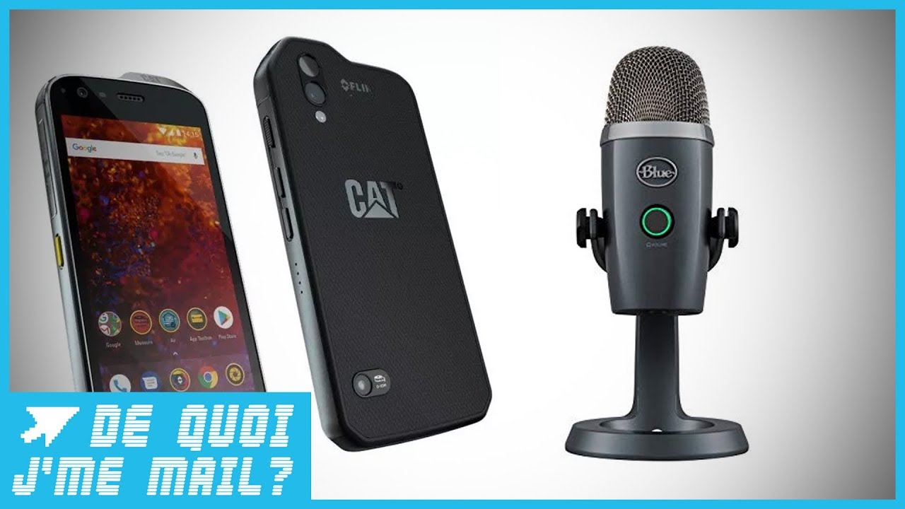 Les coups de coeur de Victor : smartphone durci, micros pour youtubeurs  DQJMM (2/2)