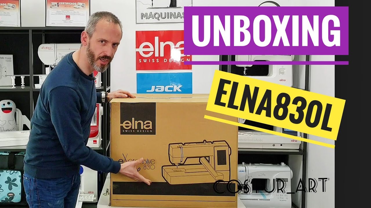 1 - Unboxing ELNA eXpressive 830L
