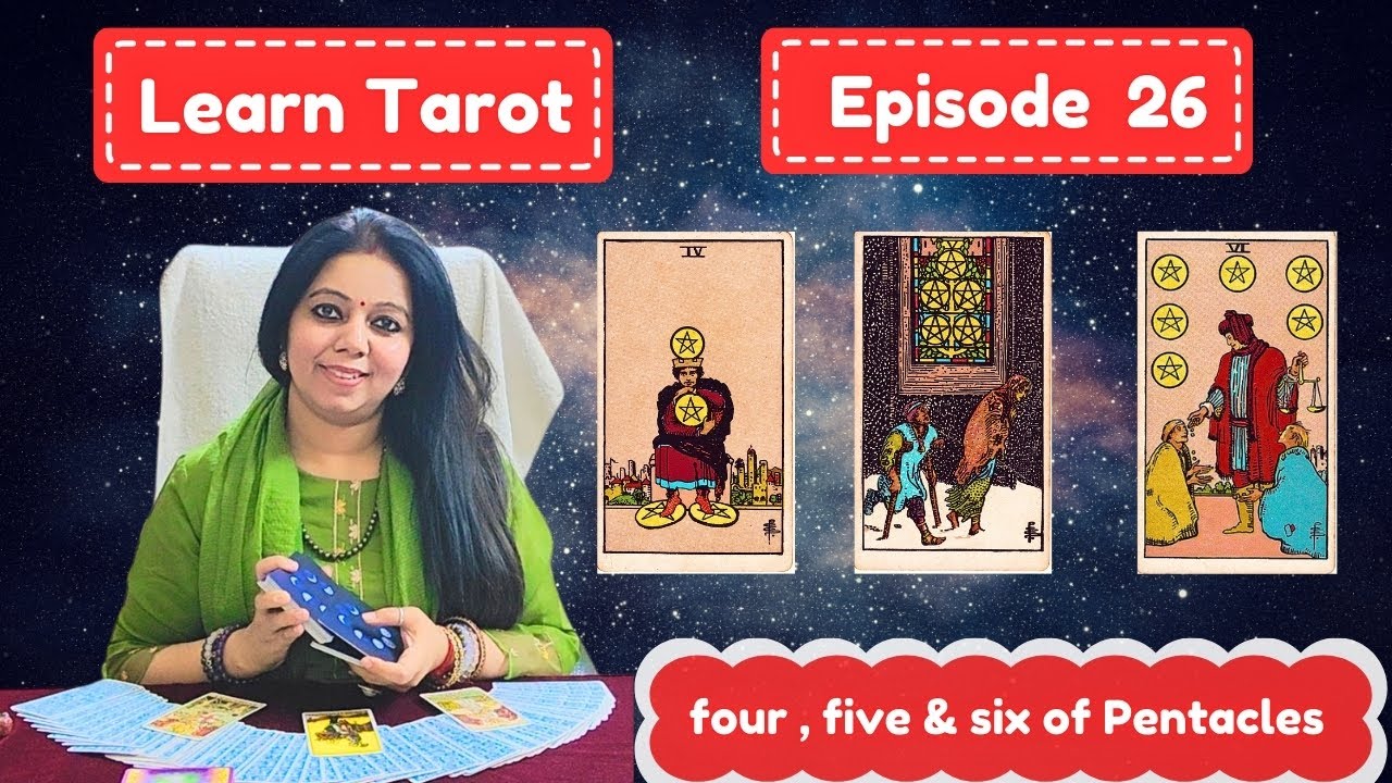 Understanding Struggle & Support – 4, 5 & 6 of Pentacles | Minor Arcana Series #tarot #tarotreading