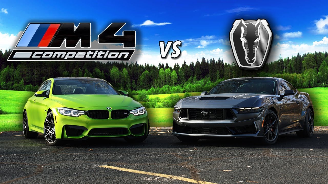 Mustang Dark Horse VS BMW M4 Competition - Which Is the Ultimate Sports Car?