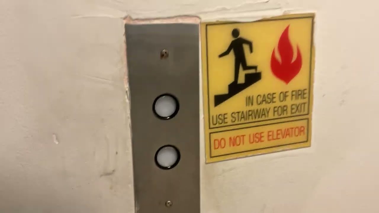 RETAKE: LOW ON OIL! EPIC Motor! Montgomery Hydraulic Elevator - Macy’s Home Parking Garage.