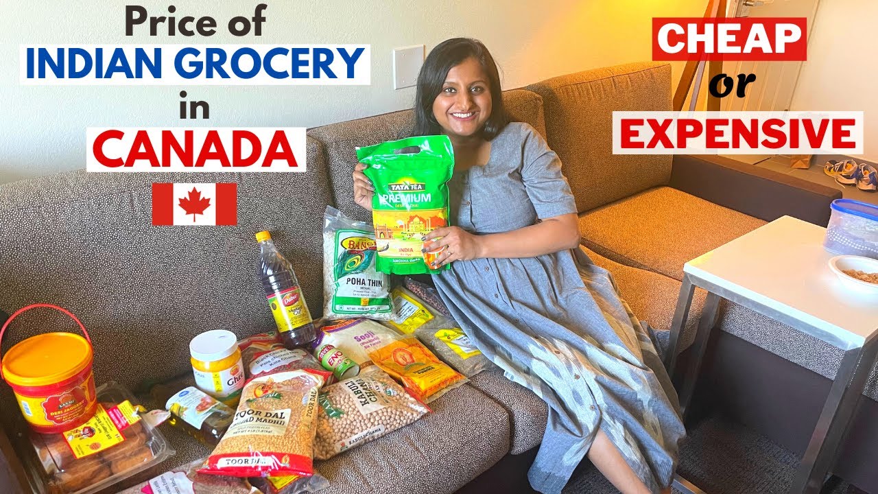 My First INDIAN Grocery Shopping in Canada | Prices of Indian Grocery in Toronto