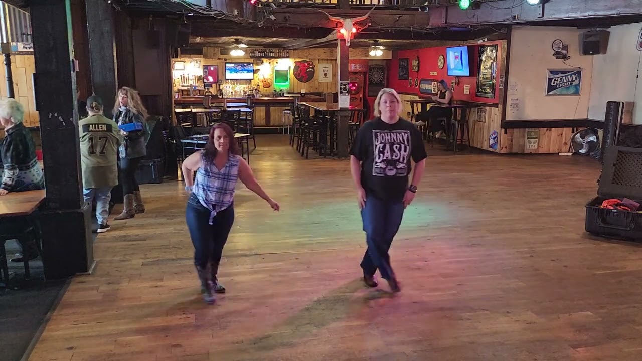 Girls night out - line dance demo