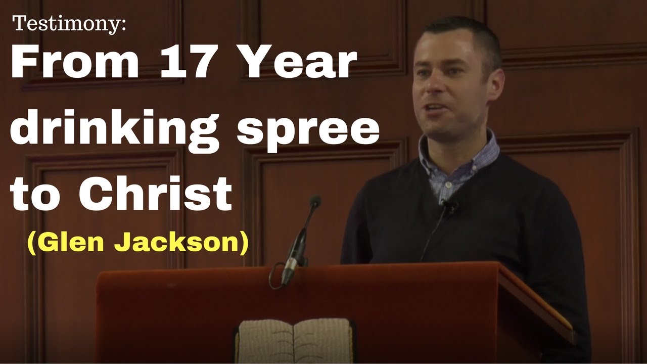 Amazing Testimony - From A 17 Year Drinking Spree to Christ - Glen Jackson - Cullybackey Elim Church