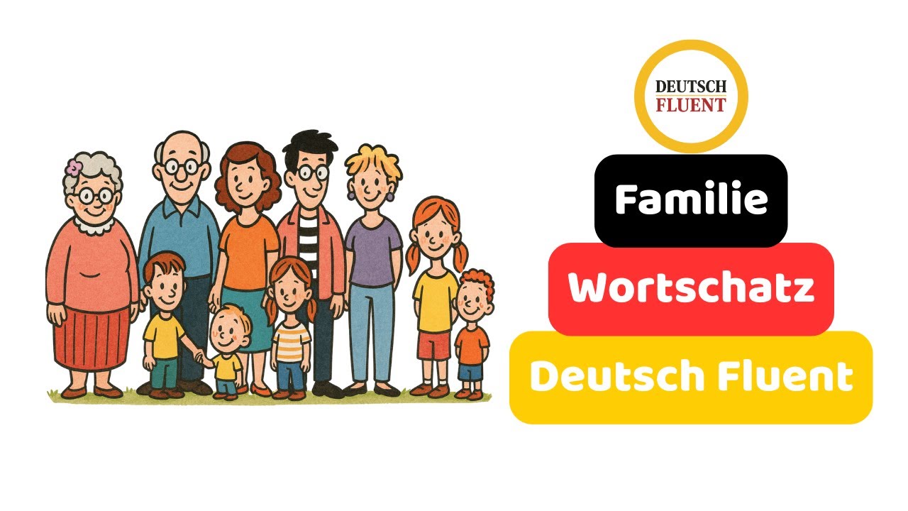 die Familie | family | Deutsch lernen | easy german | learn german