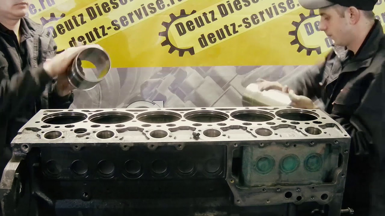 Капитальный ремонт двигателя Дойц (Deutz) BF 6M 1013 #deutz