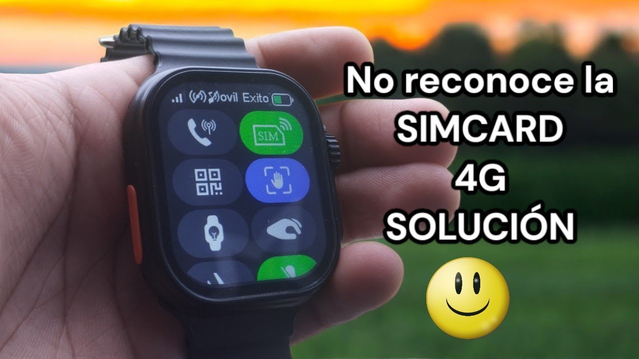 Smartwatch con simcard chino no reconoce SIMCARD 4G | T83 PRO 