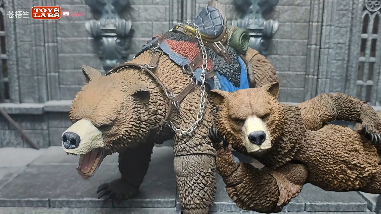 Mythic Legions: Rising Sons Бодвар (медвежий ездовой конь) 1/12 - Four Horsemen Studios