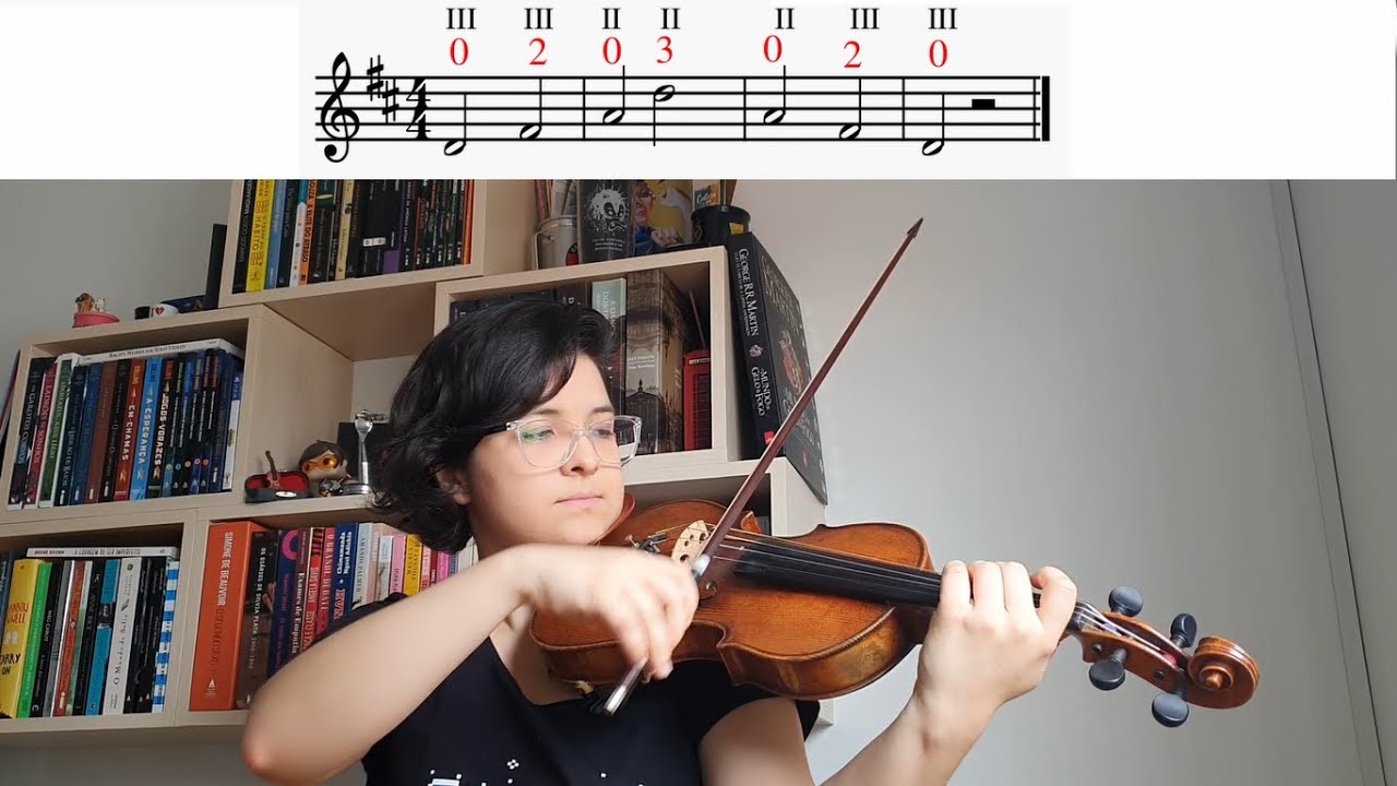 SEQUÊNCIA DE ARPEJOS NO VIOLINO