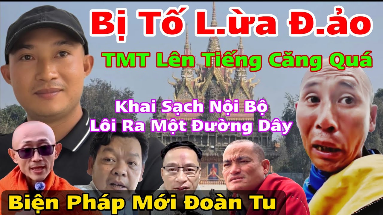 Cực Nóng.. Bị Tố L.ừa Đ.ảo Thích Minh Tuệ Lên Tiếng Căng Quá Biện Pháp Mới Đoàn Tu..