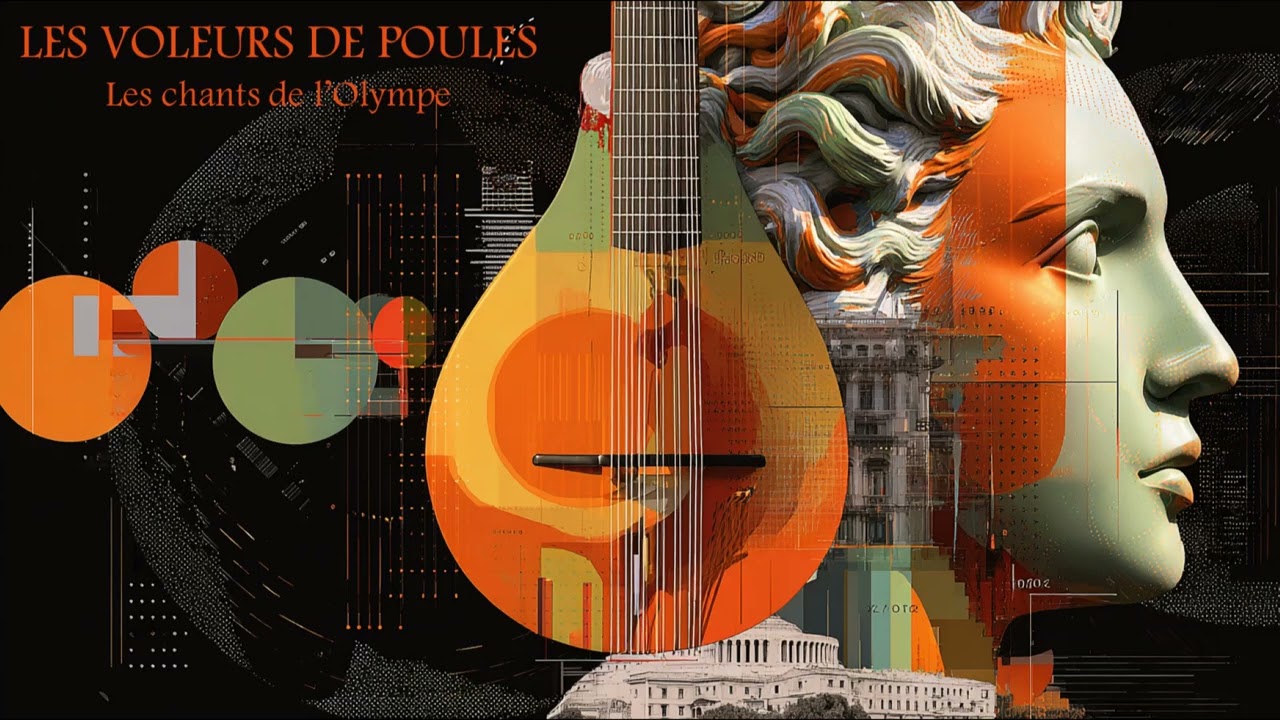 LES VOLEURS DE POULES - Les chants de l'Olympe (jazz manouche IA)