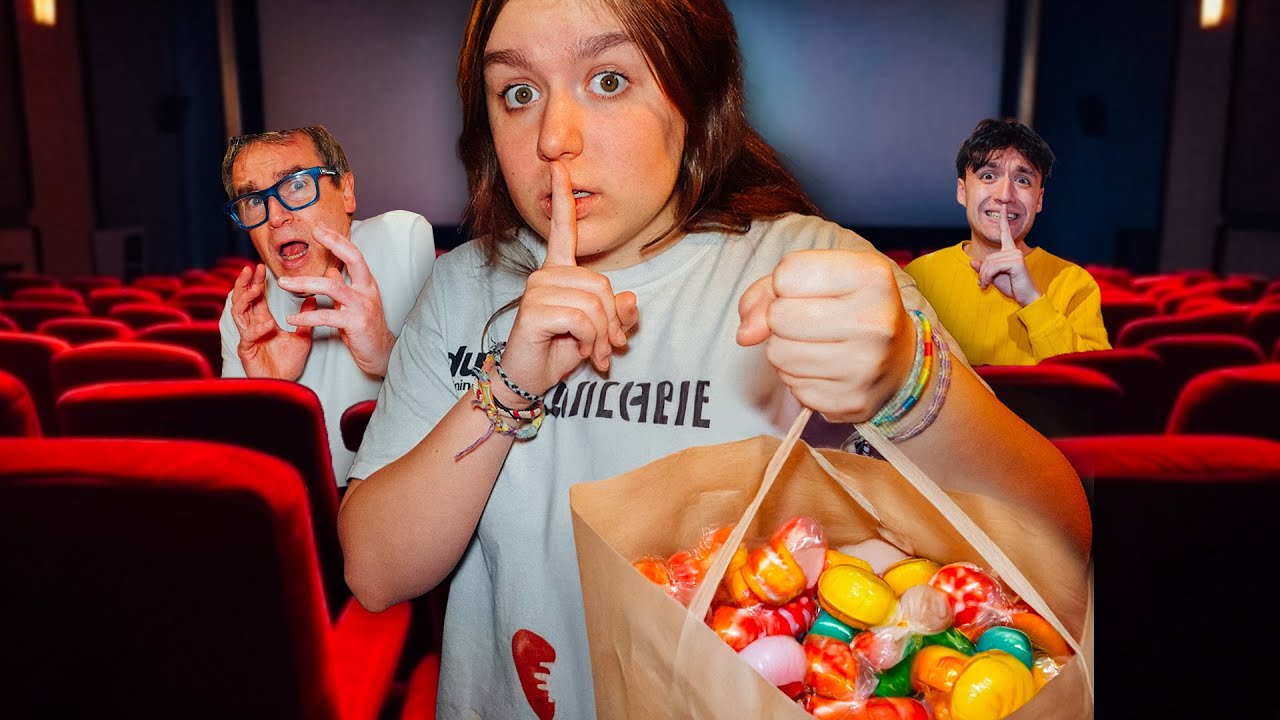 COMMENT PRENDRE DES BONBONS AU CINÉMA ? - PINK LILY SHOW