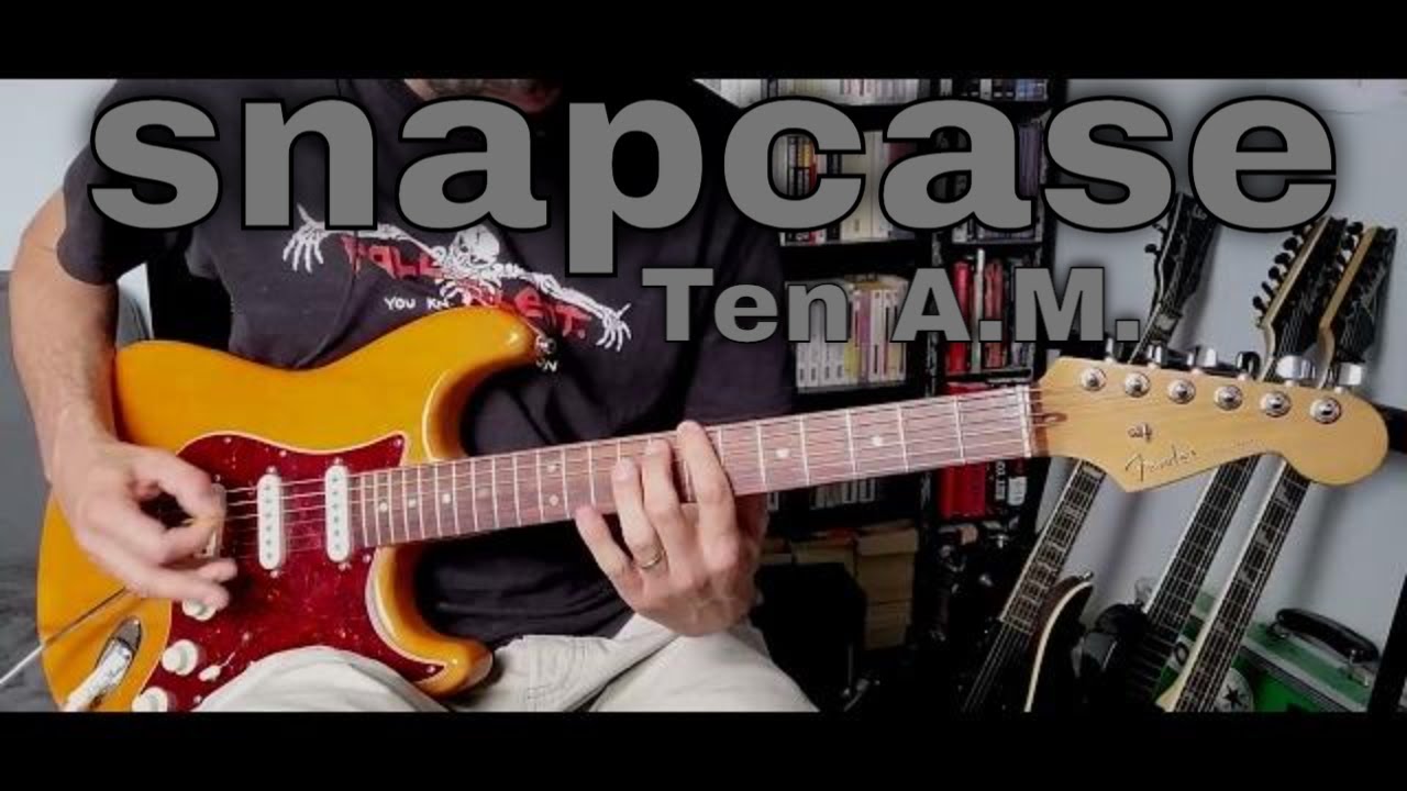 Snapcase - Ten A.M. (Guitar Cover)