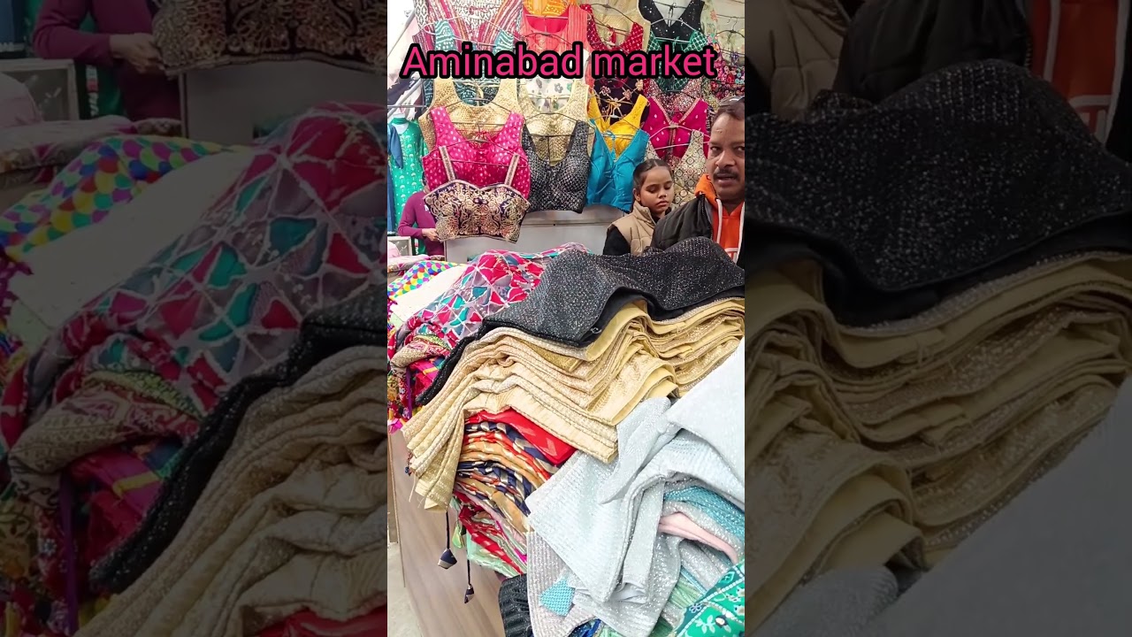 Aminabad market Lucknow footwear collection 
