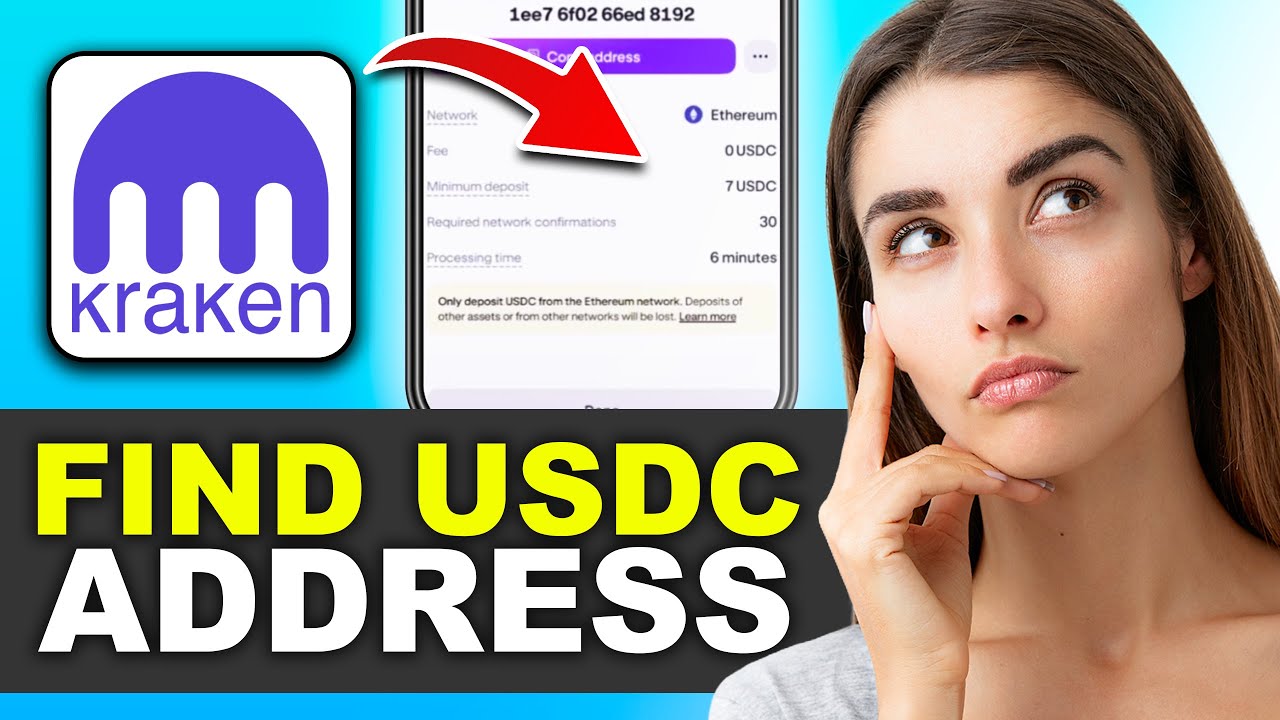 Как найти и использовать адрес кошелька USDC на Kraken