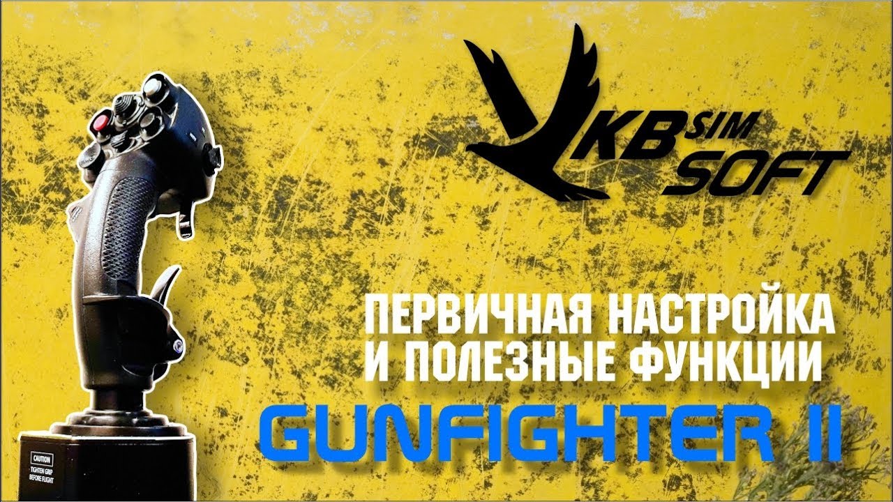 Настройка и полезные функции джойстика VKB GUNFIGHTER II