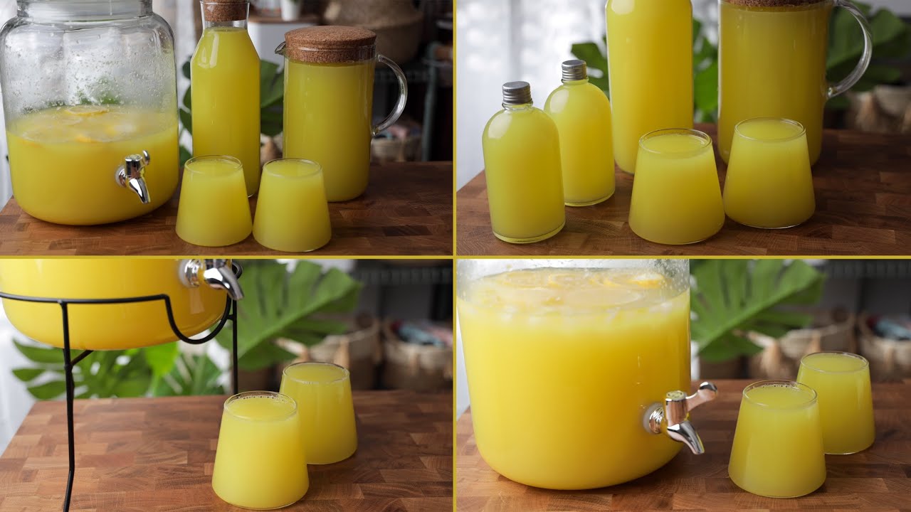 عصير البرتقال المنعش 🍊 بكمية وفيرة طريقة سحرية و اقتصادية لعصير البرتقال الطبيعي 🧃