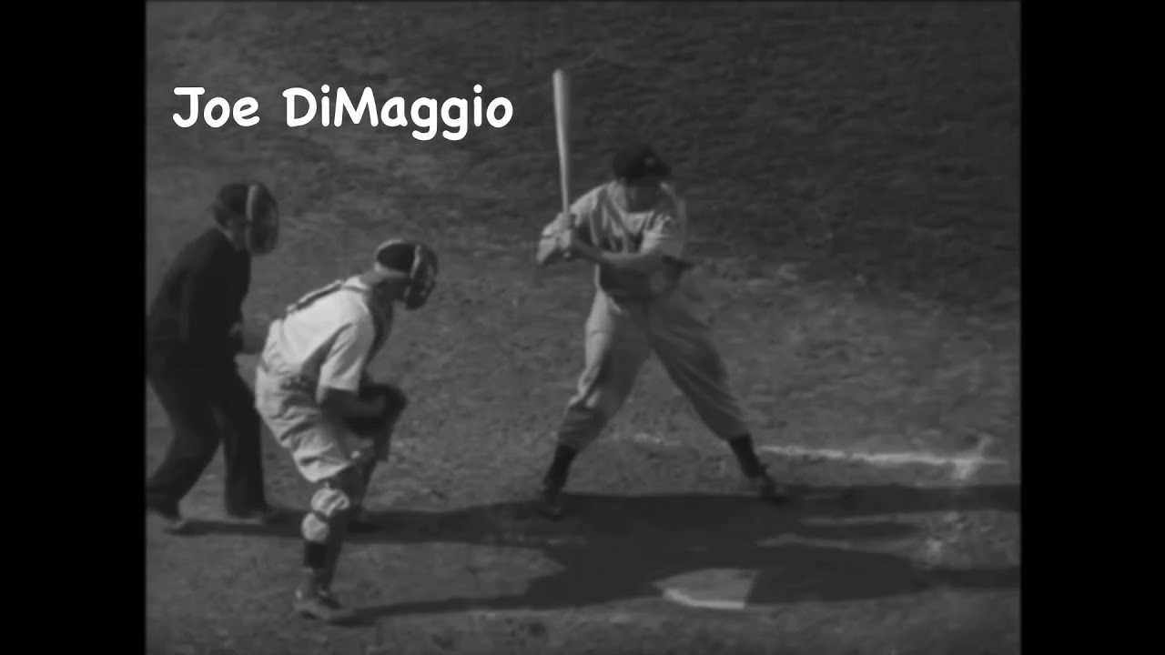 Joe DiMaggio Swing - 1939 World Series