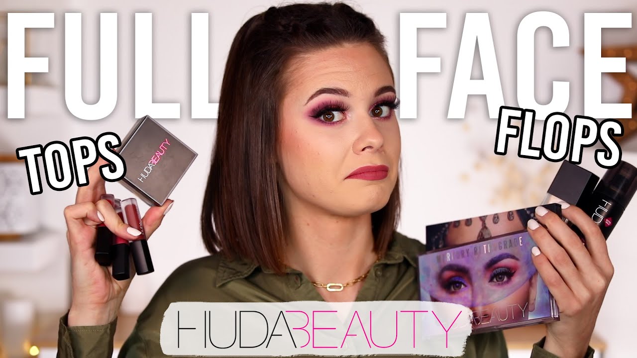 Full face HUDA BEAUTY ⎮ TOPS & FLOPS