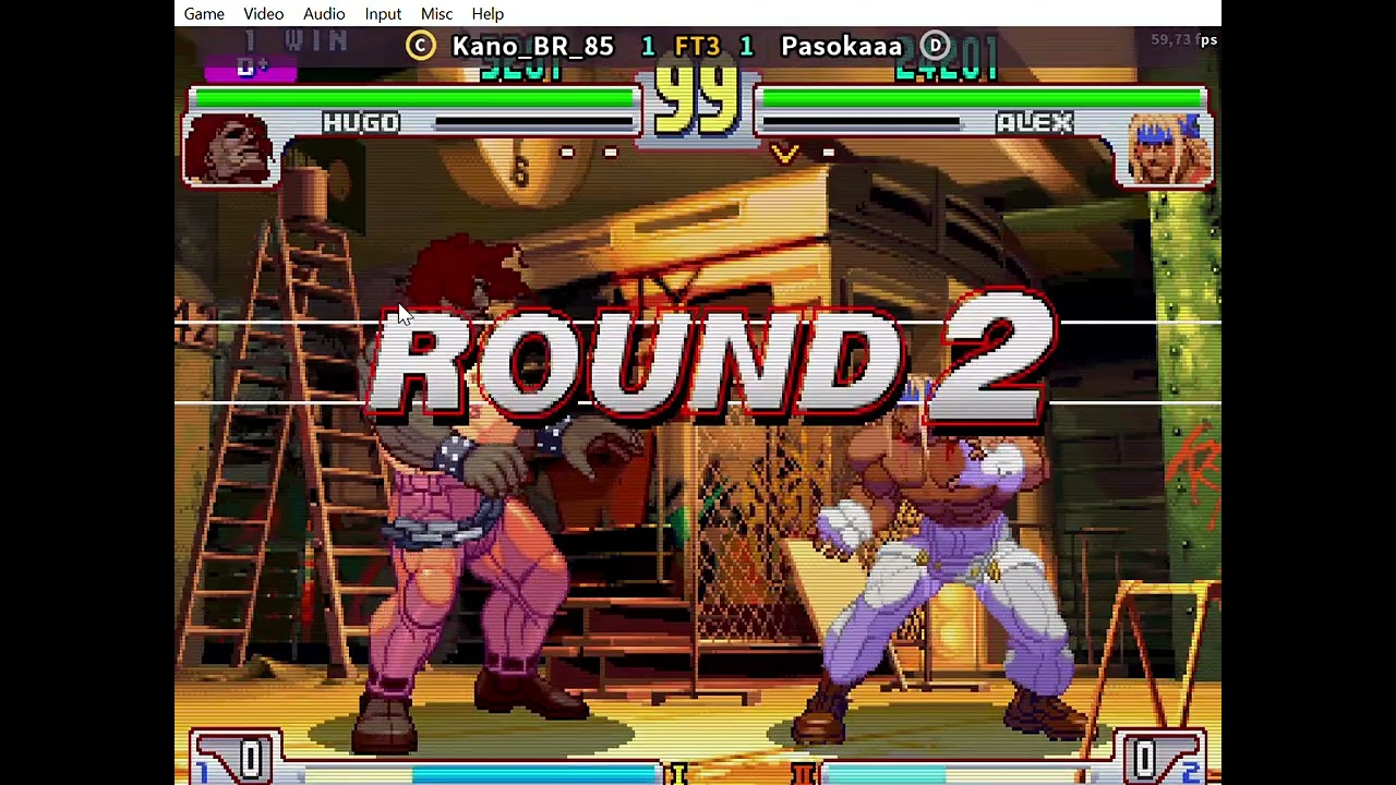 Kano_BR_85 VS Pasokaaa  FT3 ( BR vs BR )Fightcade • Street Fighter III 3rd Strike