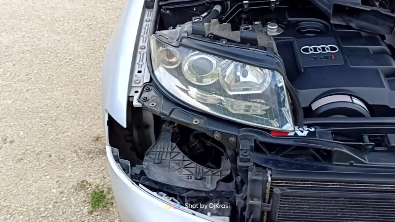 Desmontar los Faros y Bombillas AUDI A4 B6 Remove the Headlights and Bulbs AUDI A4 B6