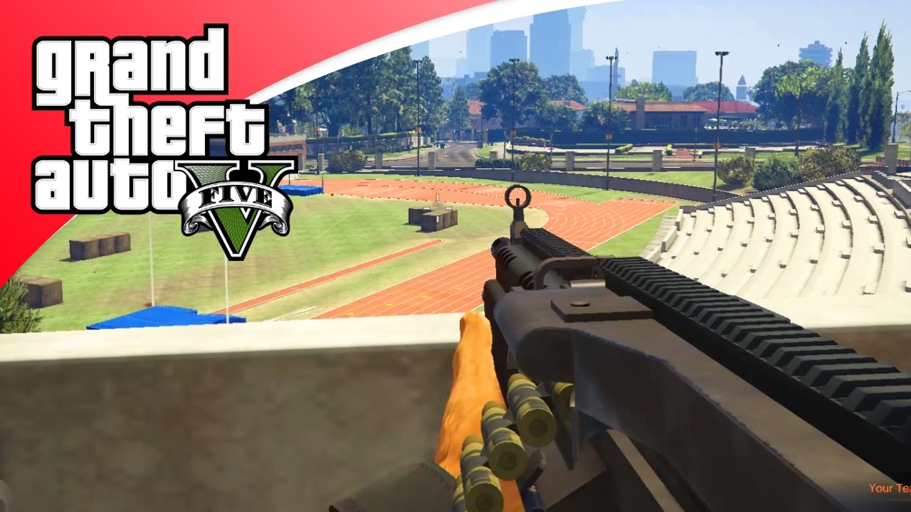 GTA V Online - MOEILIJK POTJE GUN GAME! (GTA 5 Funny Jobs)