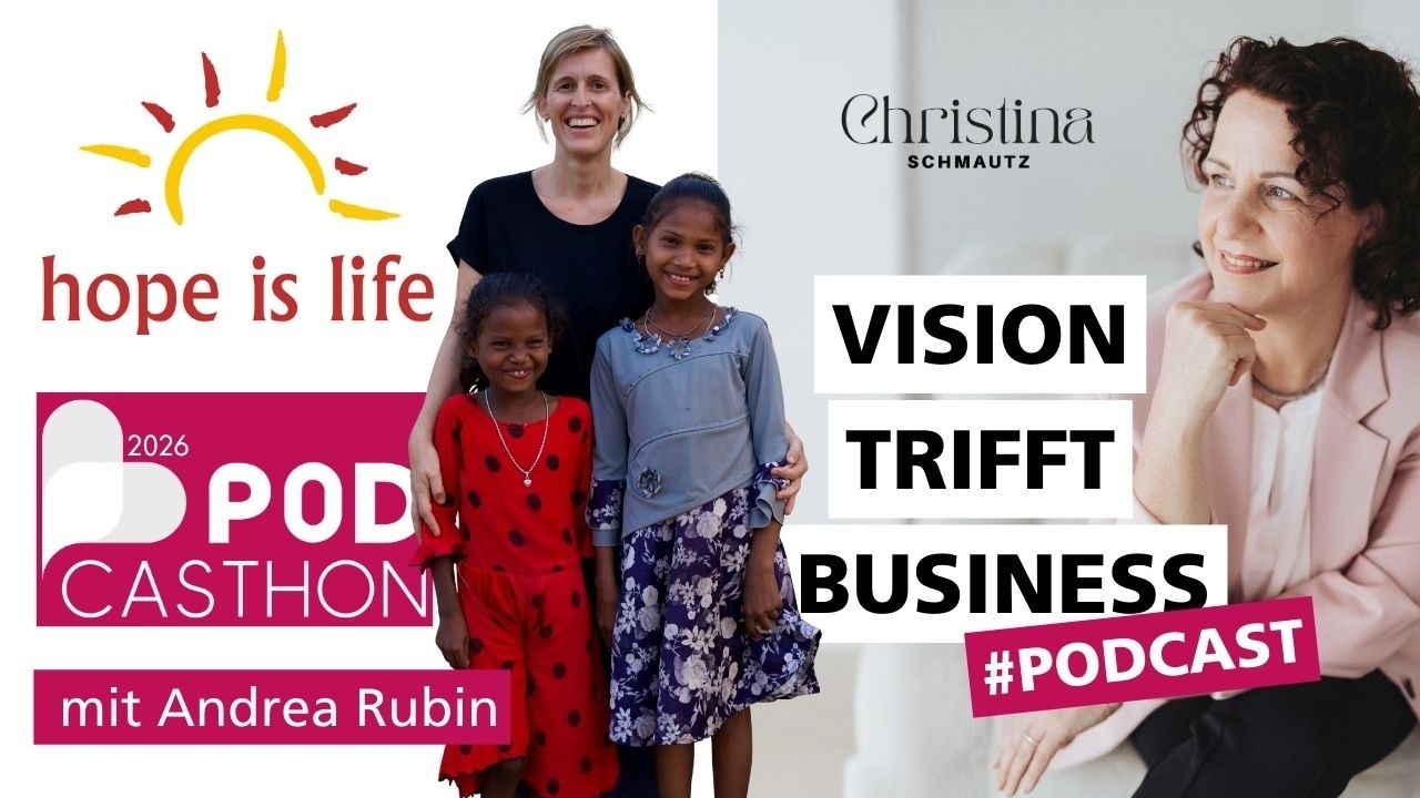 Sonderepisode PODCASTHON 2026: Andrea Rubin | Hope is Life | Schweiz, Indien & Nepal