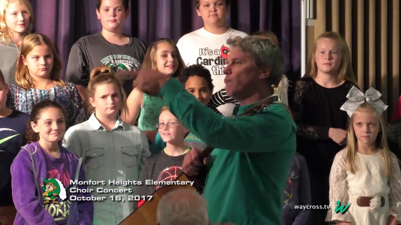 Monfort Heights Elementary Choir Concert of October 16, 2017