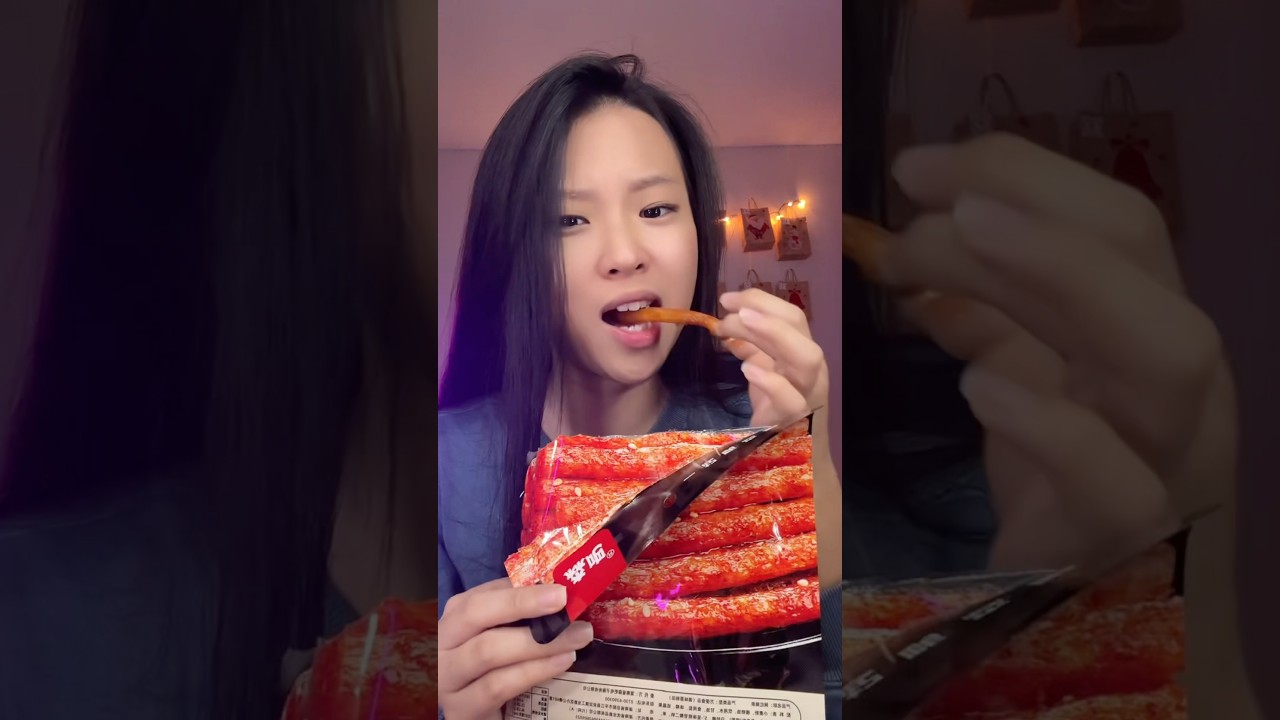 Пробую Латяо -соевое мясо #юляамерика #латяо