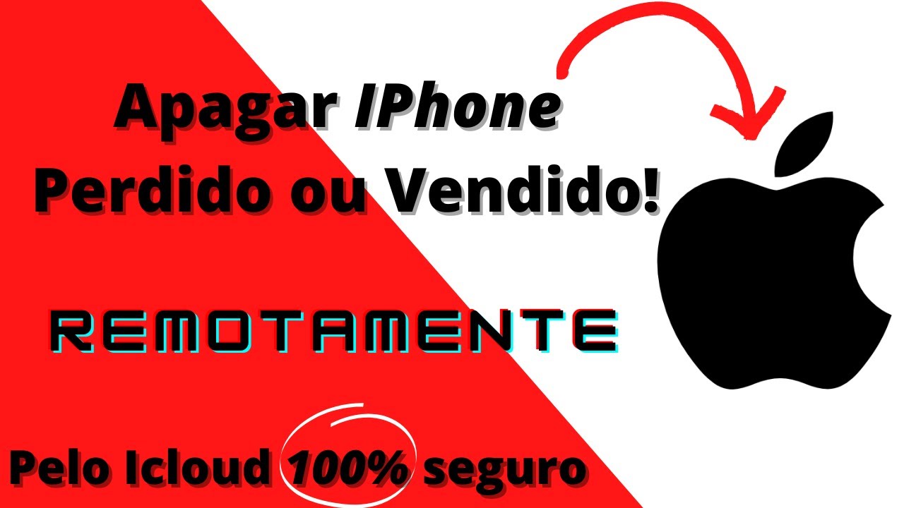 Como apagar 100% do seu IPhone Remotamente incluindo conta apple!