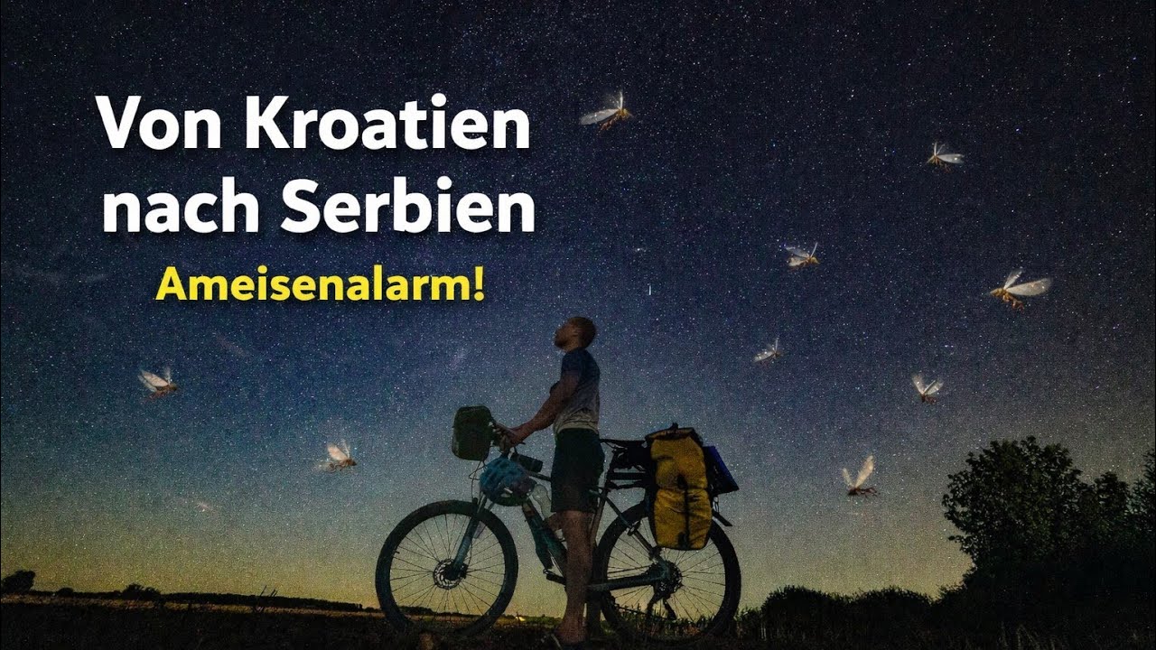 Ameisenalarm 🐜 Ab nach Serbien! Mit dem Rad nach Griechenland 2 