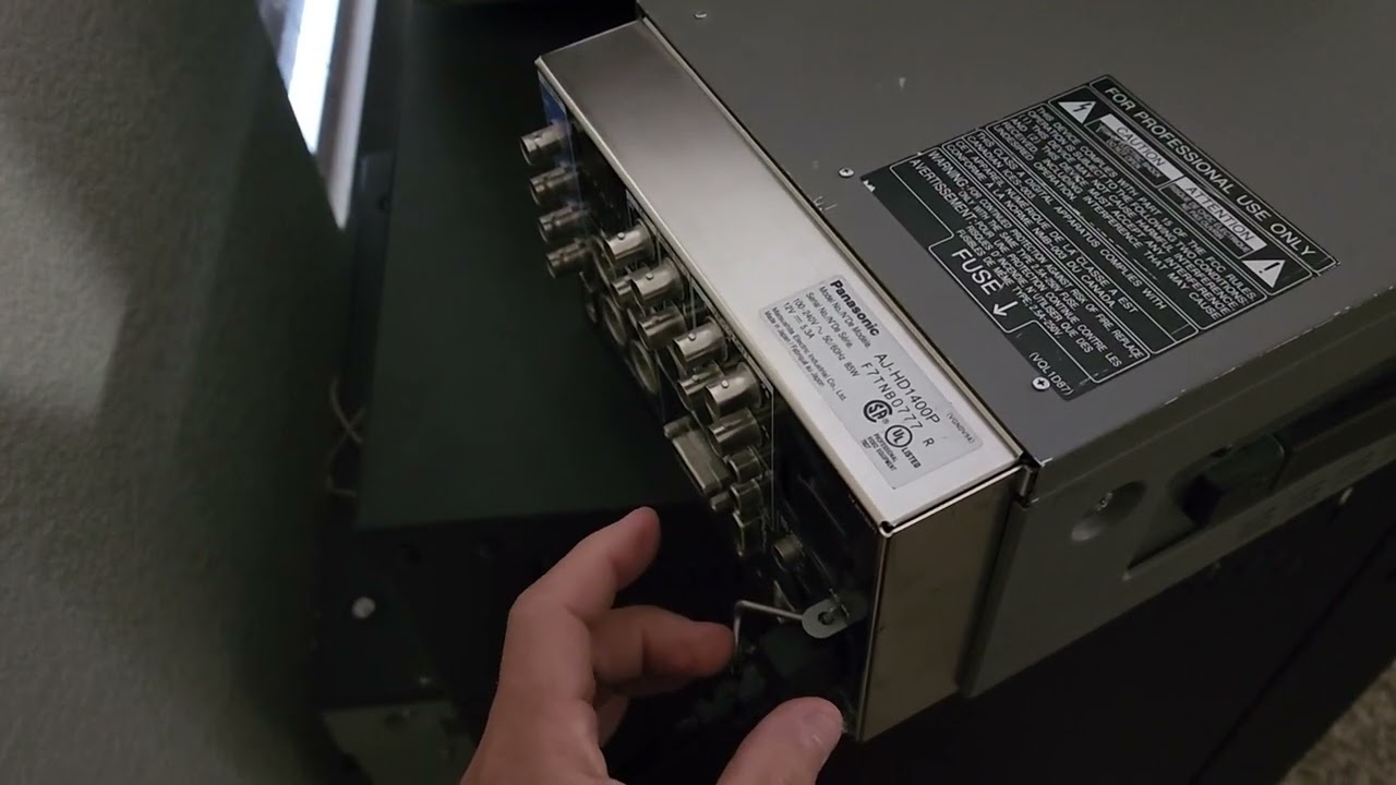 Panasonic DVC HD1400 Donation From Tony