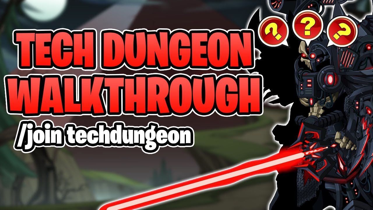 Tech Dungeon Quest Walkthrough /join techdungeon - AQW