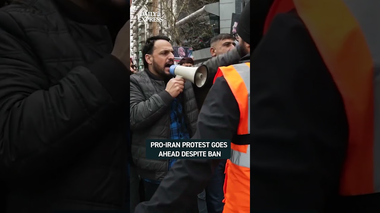 Three arrests have been made amid protests for Al Quds Day in London despite its ban, police said 🔴