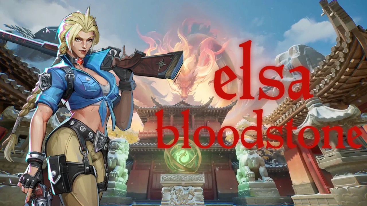 probando a elsa bloodstone en Marvel Rivals