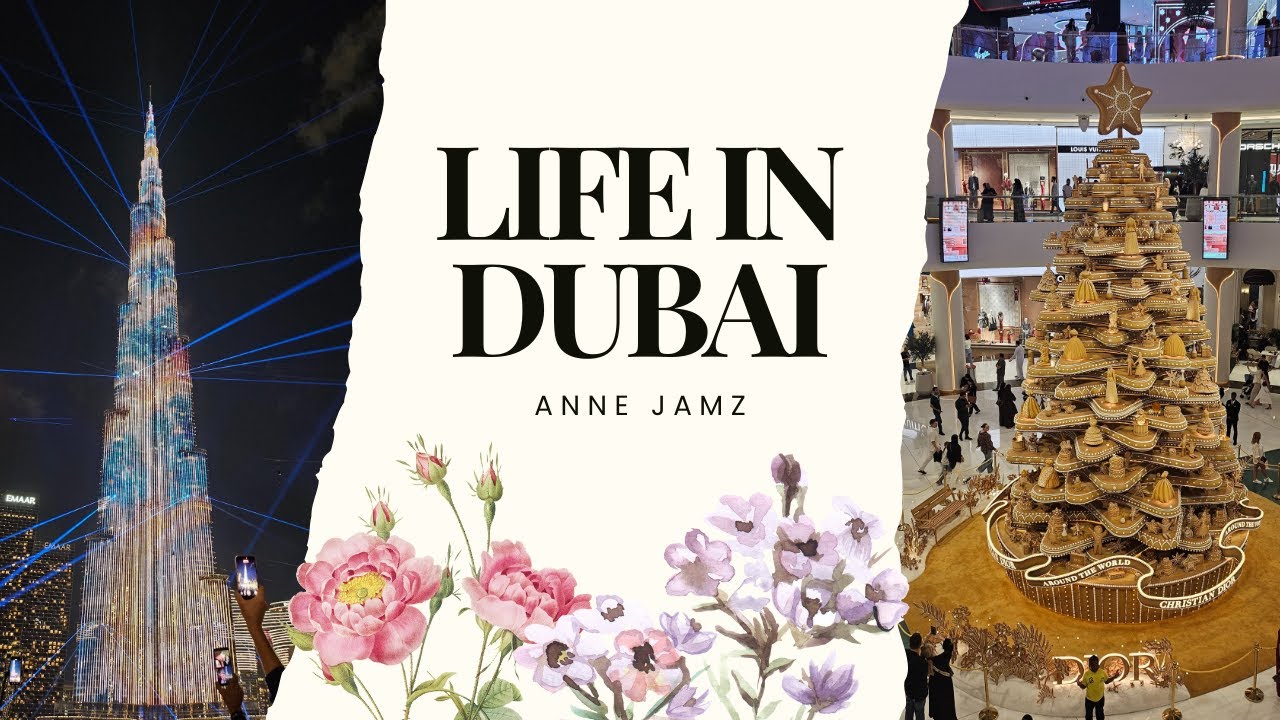 Life in Dubai ✨ Digital Diary | Dubai Mall Lights, Fountain & Drone Show