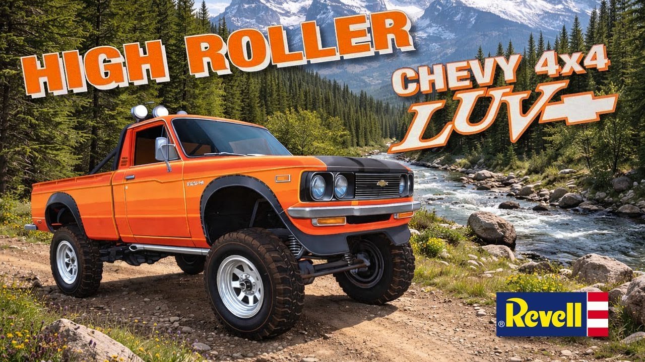 Revell High Roller Chevy LUV 4x4 Model Kit | Unboxing and First Look