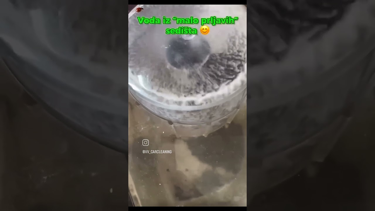 Dubinsko pranje sedišta #deepcleaning #detailing