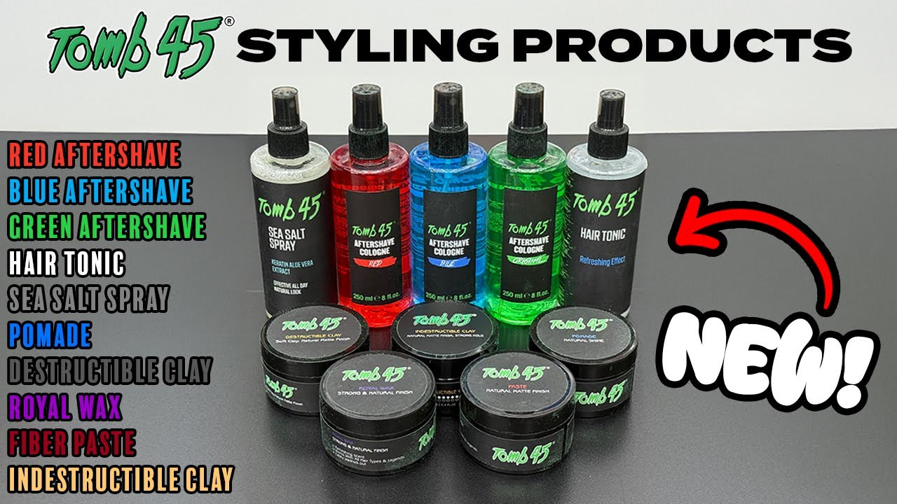 🚨 NEW Tomb45 Styling Products and Aftershaves 🔥