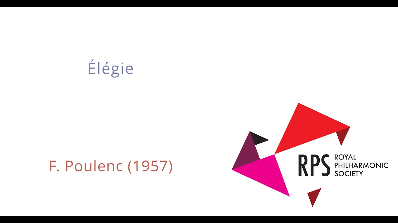9. Corno not Corona Continued! Anneke Scott on Poulenc's Élégie for horn and piano